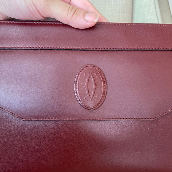 Authentic Cartier vintage clutch bag ( Q073) - Picture 13 of 13